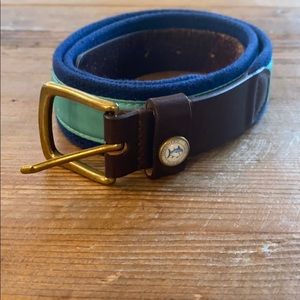Men’s Southern Tide fish belt size 36